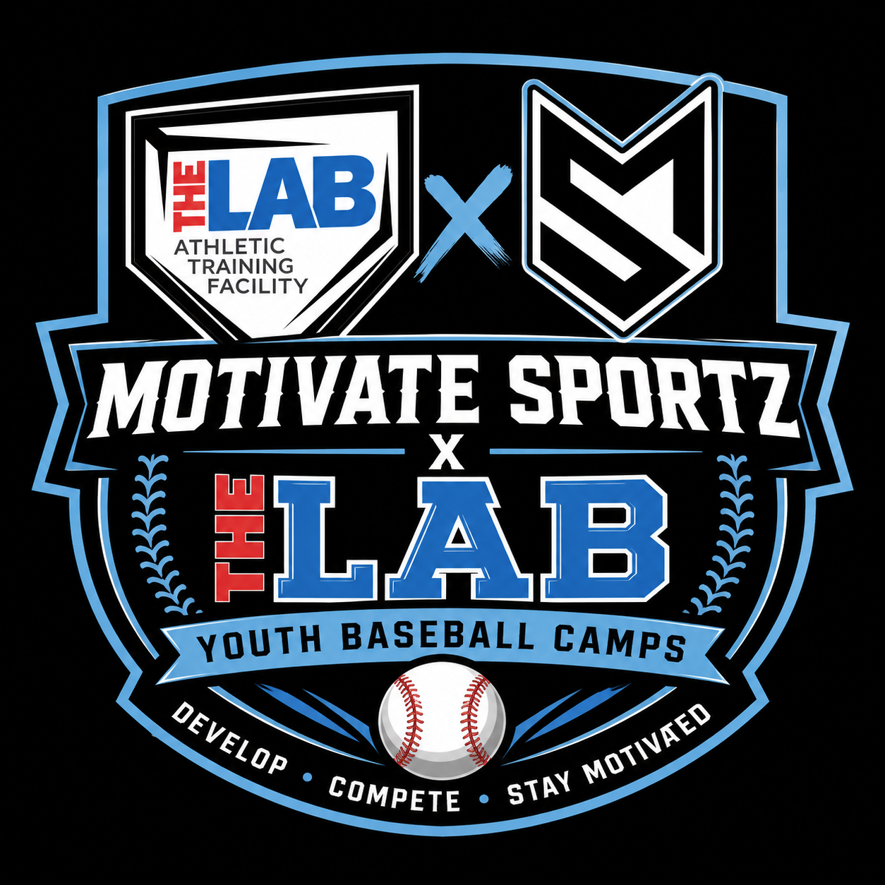 Motivate Sportz x The Lab Youth Baseball Camps
